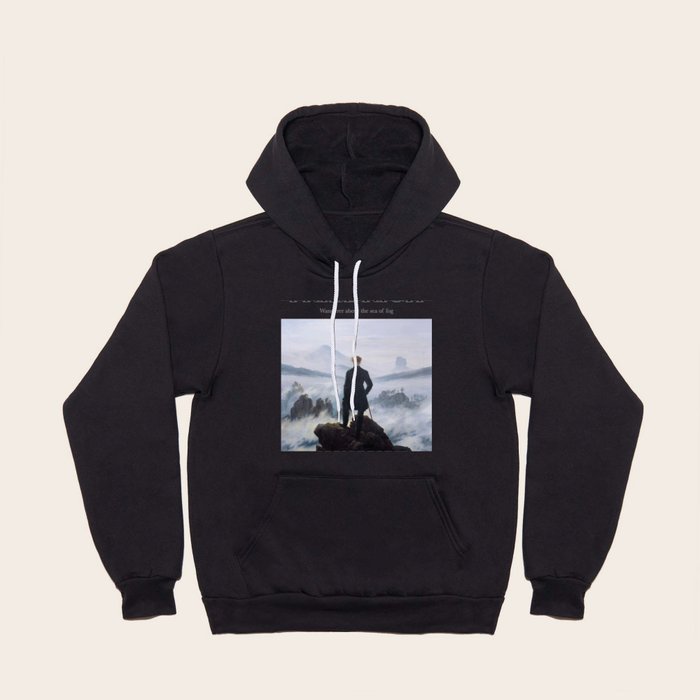 Friedrich Wanderer Above the Sea of Fog Hoody