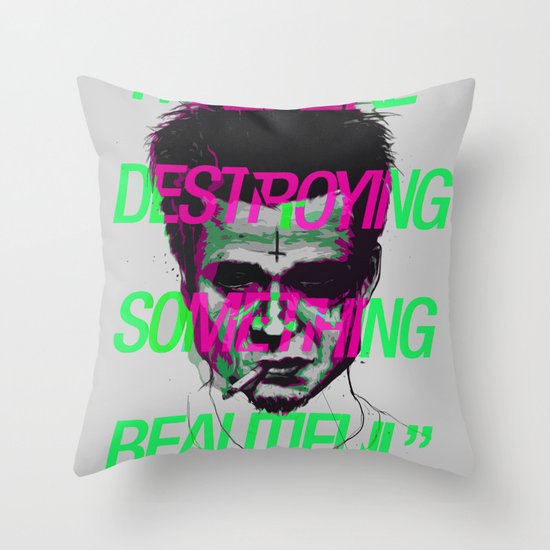 Tyler the Destroyer Throw Pillow