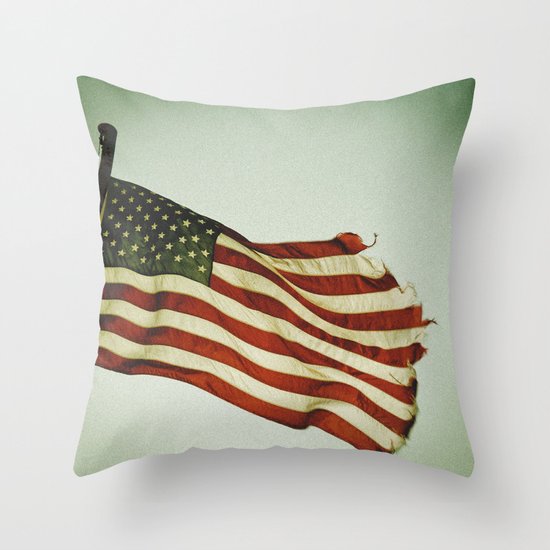 My Country Throw Pillow