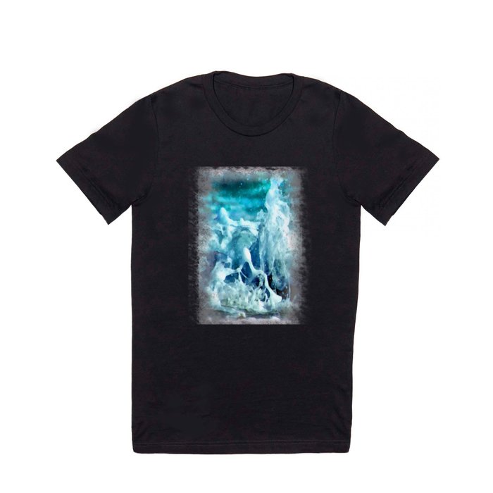 Sea Splash Watercolor T Shirt