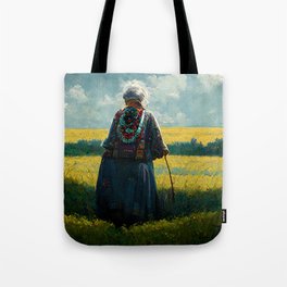 Ukrainian Grandma Tote Bag