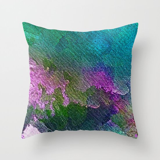 Cherry Orchard Throw Pillow