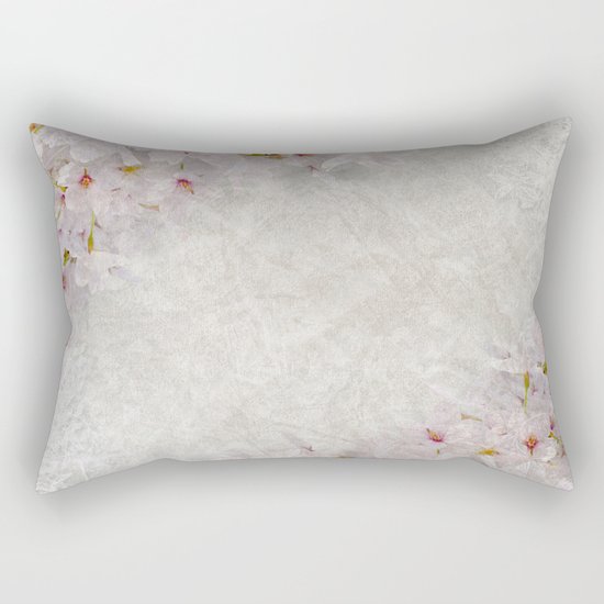 Cherry Blossom #1 Rectangular Pillow