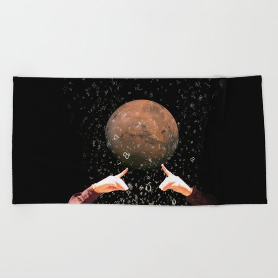 Free Mind Beach Towel