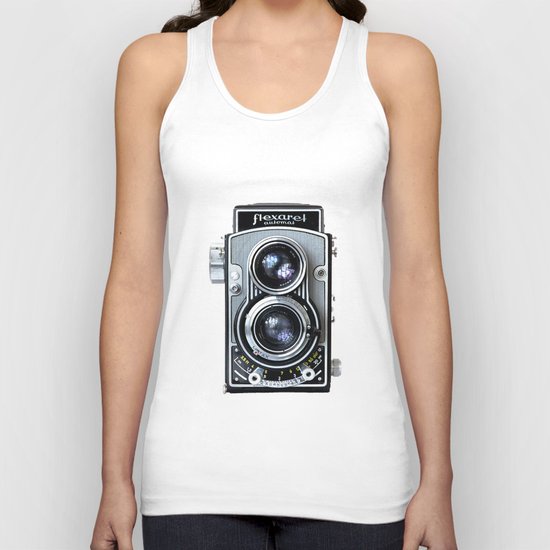Flexaret Vinatge Camera Unisex Tank Top
