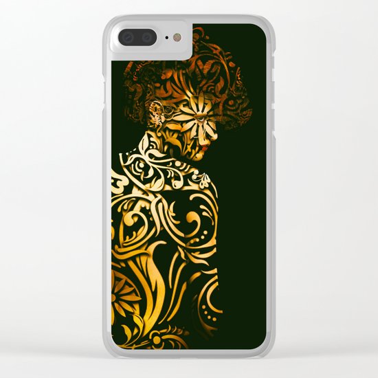 Flora.. Clear iPhone Case