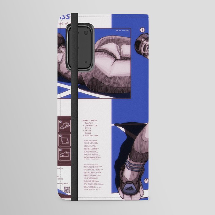 Catalogue adidas. page 02 Android Wallet Case by PAIPO Society6