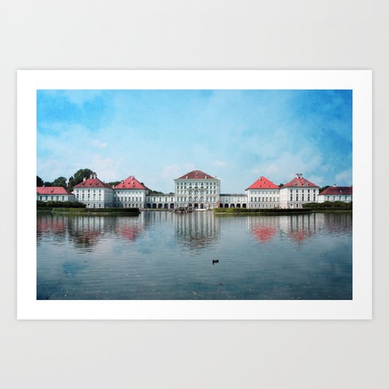 Nymphenburg Castle Art Print