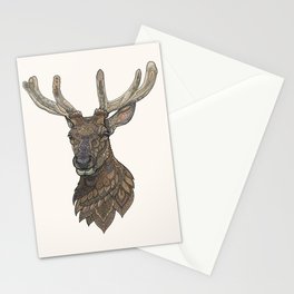 Reindeer Stationery Card