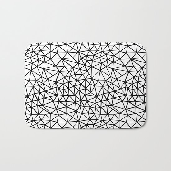 Shattered R Bath Mat