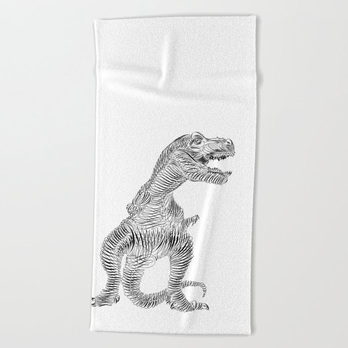 Jurassick! Beach Towel