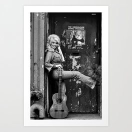 Dolly Parton Vintage Art Print Art Print | Parton, Iconic, Youngdolly, 9To5, Music, Red, Digital, Blonde, Typography, Country 
