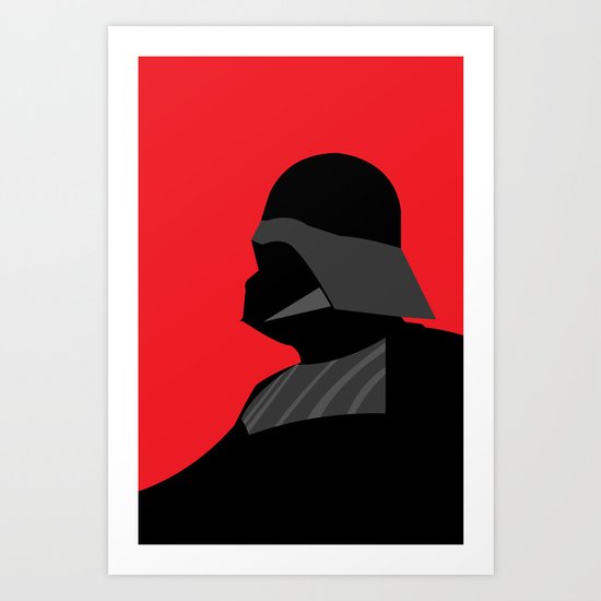 Vader Art Print