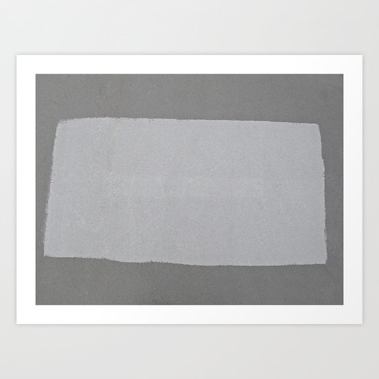 Grey on Grey Art Print
