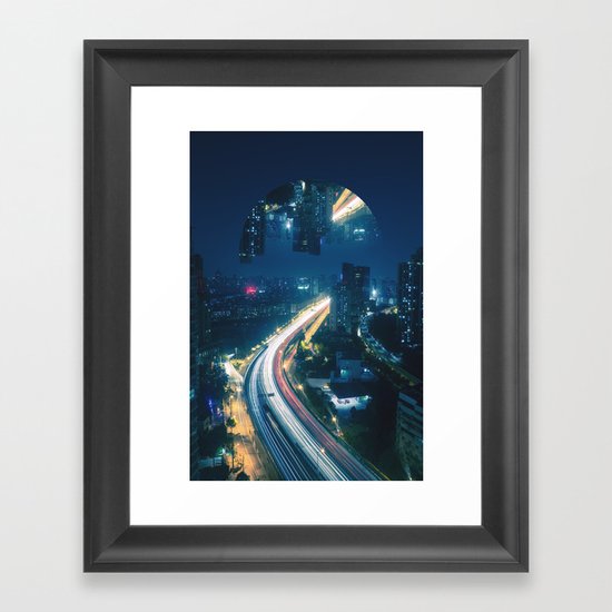 Somewhere Out There Framed Art Print