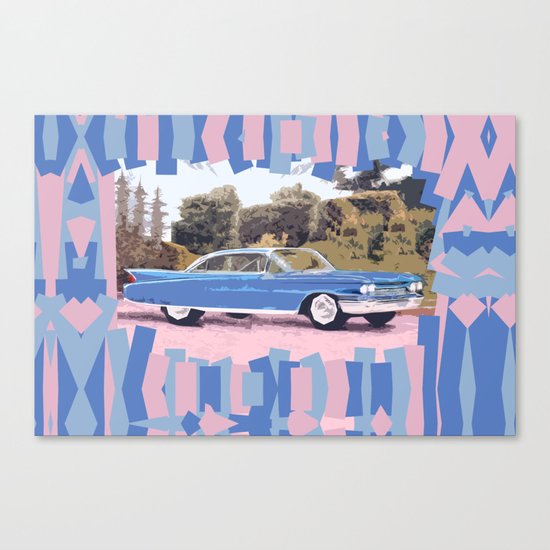 Cadillac Coupe De Ville, 1960 Canvas Print
