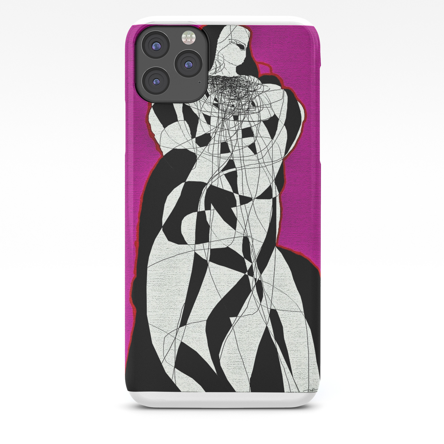 Abstract Figure Study Iphone Case By Ayamaries Society6