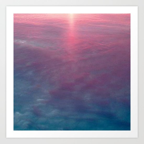 Sky and Water Art Print