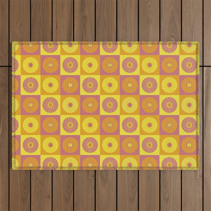 Sunny Smiles Outdoor Rug