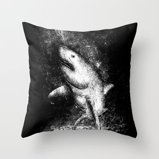 Aquatic Acrobat Throw Pillow