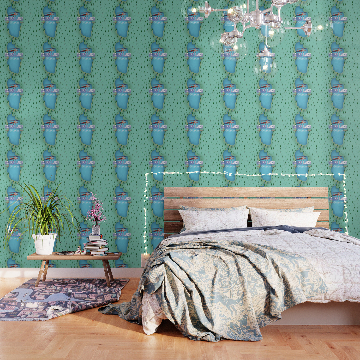 Gaube Lake France Lake Map Wallpaper By Nicholasgreen Society6