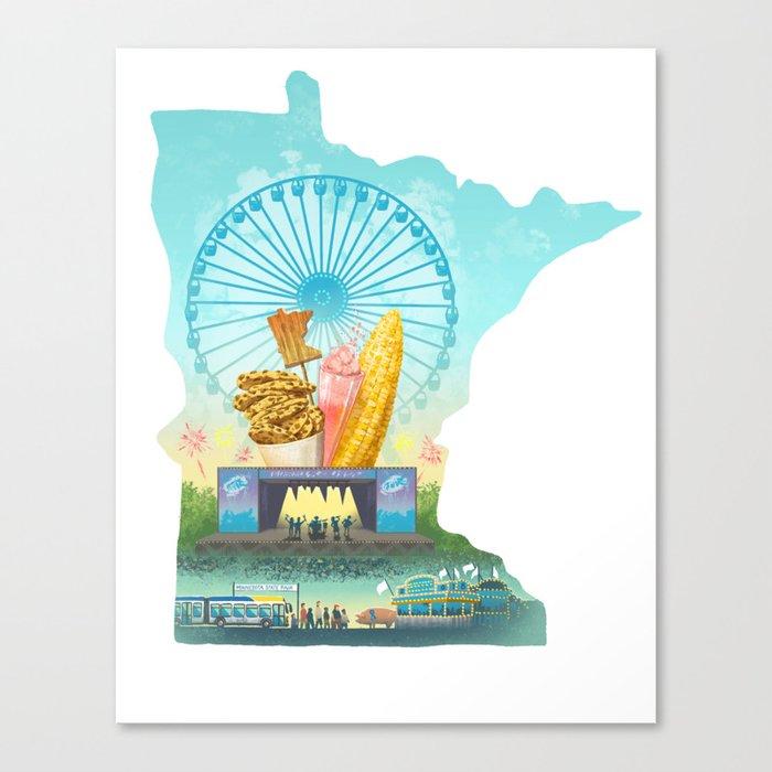 Minnesota State Fair 2 Canvas Print