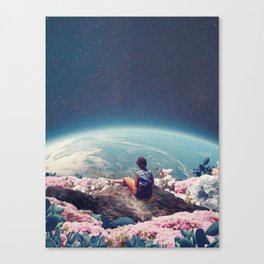 My World Blossomed when I Loved You Canvas Print