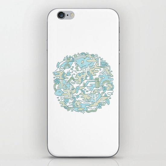 Foggy Woods iPhone & iPod Skin