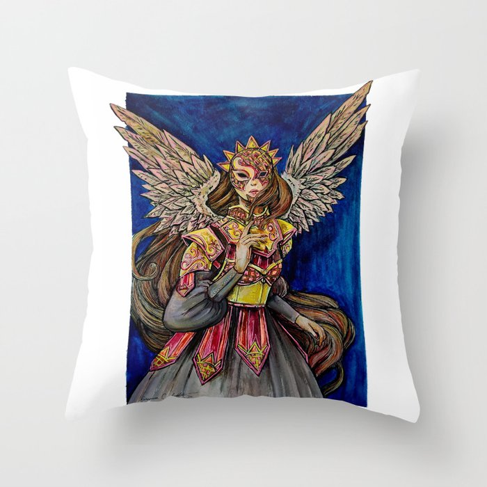 The Guard Throw Pillow