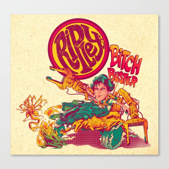 RIPLEY'S BITCH-BUSTER Canvas Print