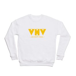 Van Heest Visual Gold Text Crewneck Sweatshirt