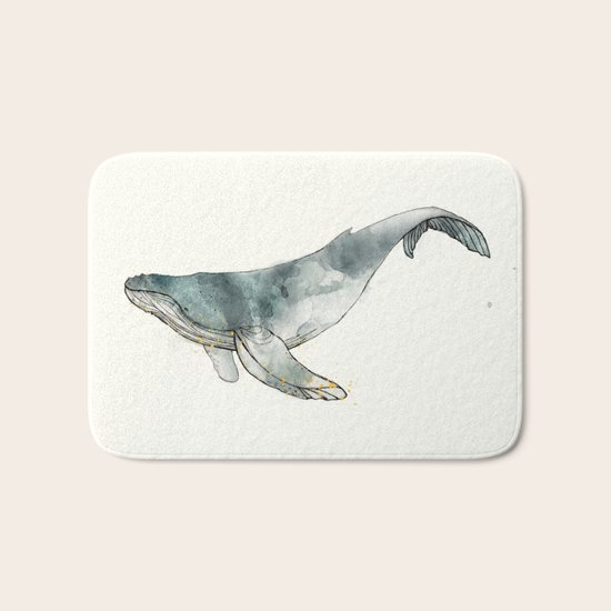 Humpback Whale Bath Mat