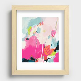 pink sky II Recessed Framed Print