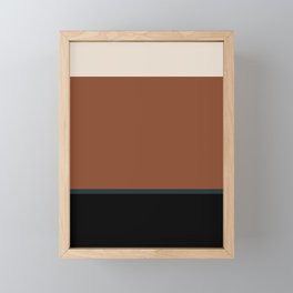 Contemporary Color Block XLVII Framed Mini Art Print