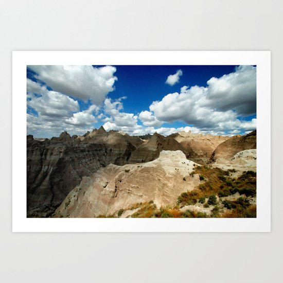 bandlands baby. Art Print