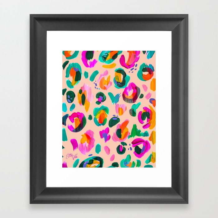 EttaVee Leo no.10 Framed Art Print