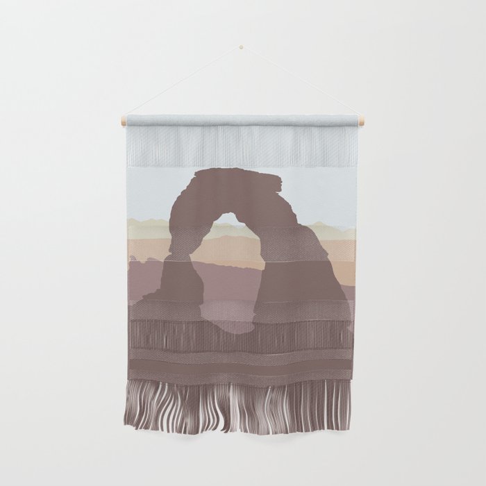 Arches National Park - Modern Layers Wall Hanging
