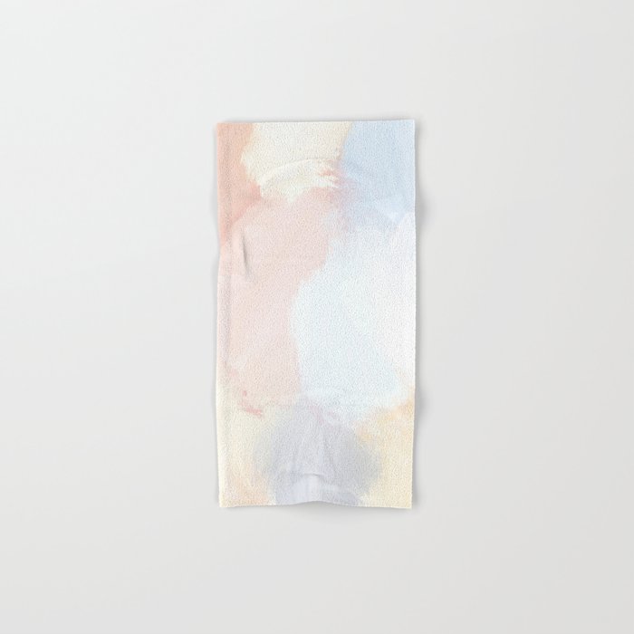 Abstract Pastel Painting Hand & Bath Towel