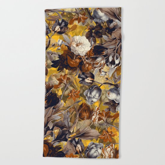 SUMMER BOTANICAL VII Beach Towel