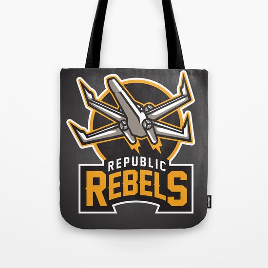 Republic Rebels - Black Tote Bag