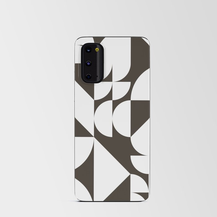 Geometrical modern classic shapes composition 6 Android Card Case
