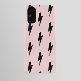 Lightning Bolts Blush Android Case