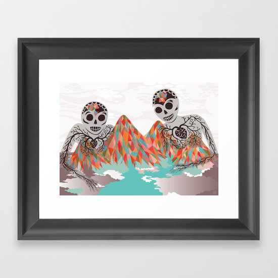 Spectres Framed Art Print