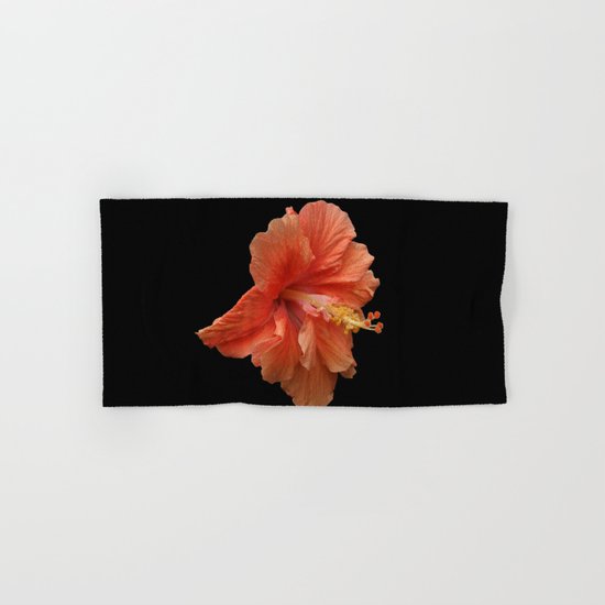Double Orange Hibiscus DPG160419 Hand & Bath Towel