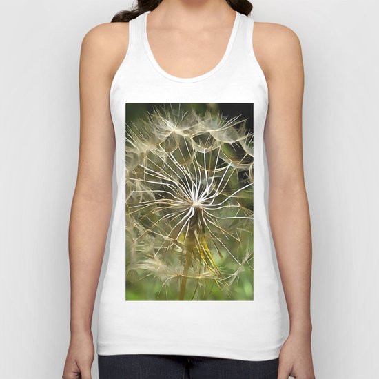 Tragopogon Wildflower Salsify Unisex Tank Top