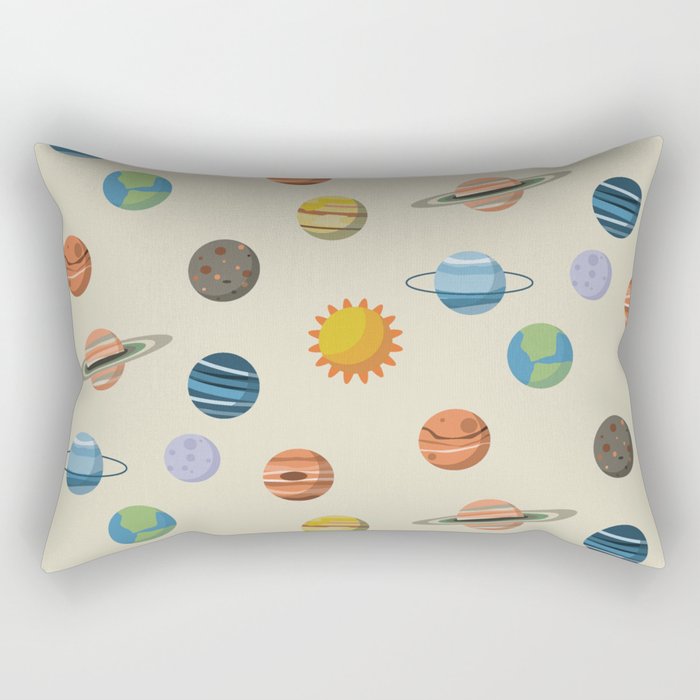 planets 3 Rectangular Pillow