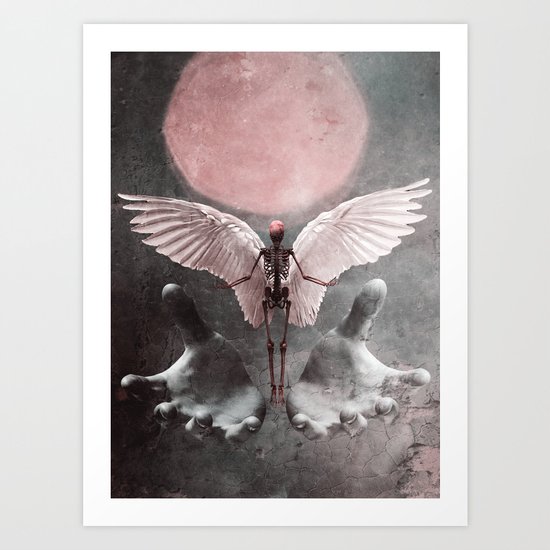 Fallen Angel 2 Art Print