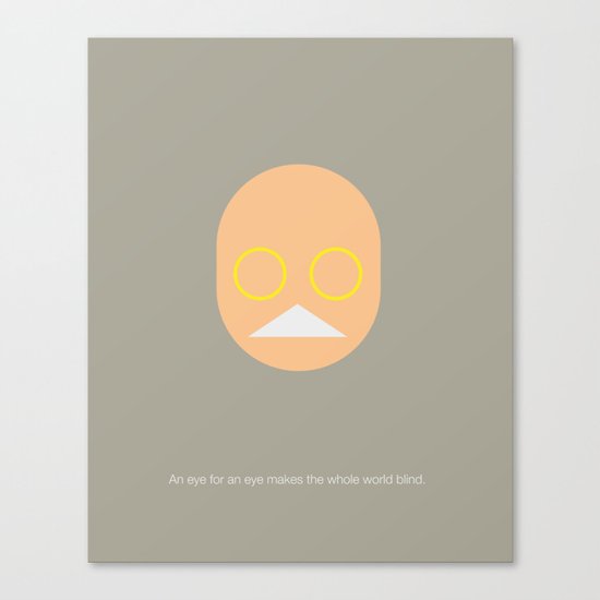 FC - Gandhi Canvas Print