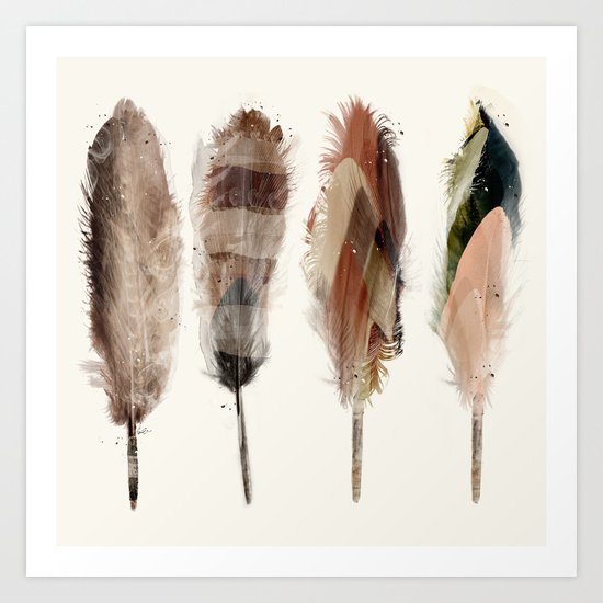 native earth Art Print