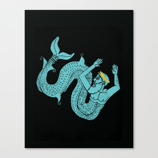 Poseidon Canvas Print